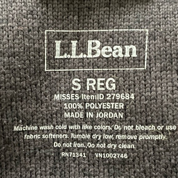Women’s LL Bean Fleece Jacket - Picture 4 of 5